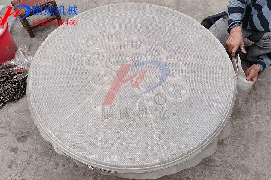 篩分設備篩網裁剪的方法小竅門